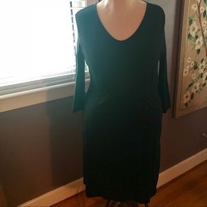 Lands End black dress in size large  14/16